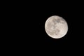 Night and full moon,bright full moon,close-up full moon video