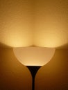 Night lamp and erotically shadows Royalty Free Stock Photo