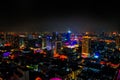 Night landscape of city Bangkok