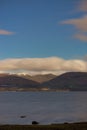 Night landscape of Loch Lomond Royalty Free Stock Photo