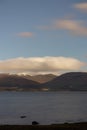 Night landscape of Loch Lomond Royalty Free Stock Photo