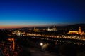 Night Landscape over Florence Royalty Free Stock Photo