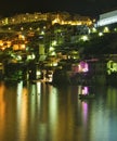 Night landscape of Scilla Royalty Free Stock Photo