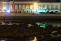 Night landscape of Tavira city