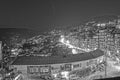 Night life in Gangtok city, Sikkim, India Royalty Free Stock Photo