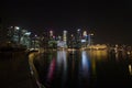 Night life in Singapore