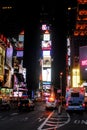 Night life in Times Square, New York City