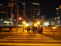Night Light Street Umeda Japan Travel