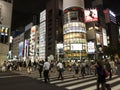 Night lights in Ginza, Tokyo