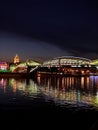 Night lights of Moscow Royalty Free Stock Photo