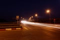 Night long exposure highway `51` - Vietnam