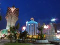 Night of macao Royalty Free Stock Photo