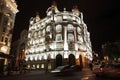 Night Madrid. Royalty Free Stock Photo