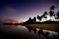 Night in Maldives Royalty Free Stock Photo