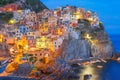 Night Manarola, Cinque Terre, Liguria, Italy