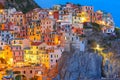 Night Manarola, Cinque Terre, Liguria, Italy