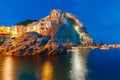 Night Manarola, Cinque Terre, Liguria, Italy