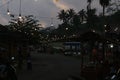night market atmosphere in magelang indonesia