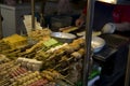 Night market food vender Royalty Free Stock Photo