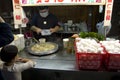 Night market food vender Royalty Free Stock Photo