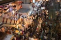 Night market at Siam Square shopping center. Royalty Free Stock Photo