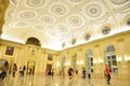 Night of Museums in Bucharest - National Museum of Art of Romania Royalty Free Stock Photo