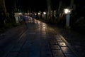 Night at Okunoin cemetery, Koya san, Japan