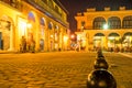 Night in Old Havana Royalty Free Stock Photo