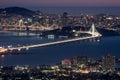 Night over San Francisco, as seen from Berkeley Hills