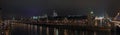 Night panorama of Moscow Kremlin Royalty Free Stock Photo