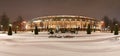 Night panorama, Moscow, Russia