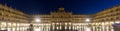 Night panorama of Plaza Mayor. Salamanca Royalty Free Stock Photo