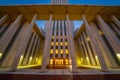 Night photo Florida State Capitol Building in Tallahassee FL Royalty Free Stock Photo