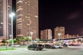 Night photo RK center Sunny Isles Beach and highrise beachfront condos