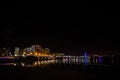 Night photo of the satellite city Penza