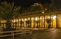 Night foto of Colonnade in Karlovy Vary Royalty Free Stock Photo