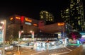 Night photography of Westfield is a large indoor shopping centre in the suburb of Chatswood in the lower North Shore of Sydney.