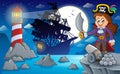 Night pirate scenery 1