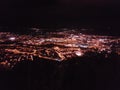 Night Ponferrada Royalty Free Stock Photo