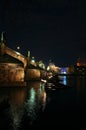 Night Prag - nocni Praha Royalty Free Stock Photo