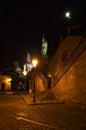 Night Prag - nocni Praha Royalty Free Stock Photo