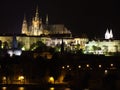 Night Prague Royalty Free Stock Photo