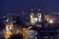 Night Prague Royalty Free Stock Photo