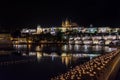 Night Prague Royalty Free Stock Photo