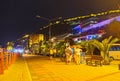 The night promenade in Alanya