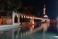 Night reflections of Halil Rahman Cami Royalty Free Stock Photo