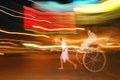 Night rickshaw, India Royalty Free Stock Photo