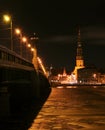 Night Riga, Latvia