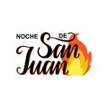 Night of Saint John in Spanish language