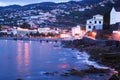 The night on Santa Cruz in Madeira island